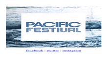 Tablet Screenshot of pacificfestival.com